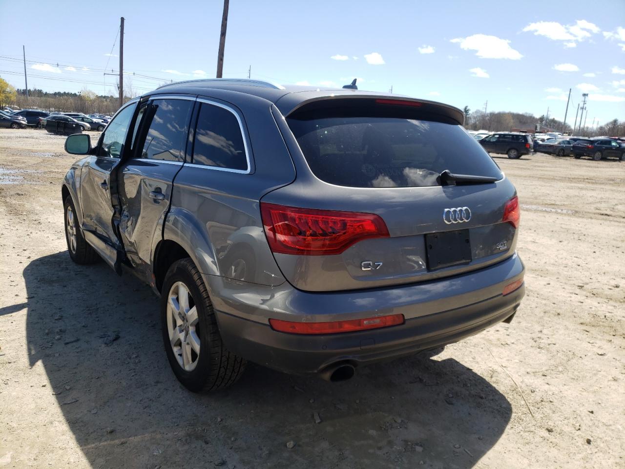 Photo 3 from auction – 2014 AUDI Q7 PREMIUM with VIN WA1LGAFE1ED019409