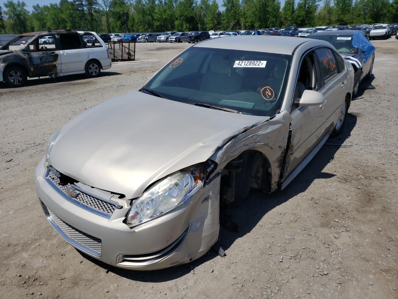 Photo 2 from auction – 2012 CHEVROLET IMPALA LT with VIN 2G1WG5E3XC1101375