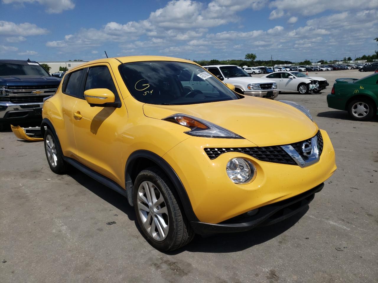 NISSAN JUKE S 2016 with VIN JN8AF5MV4GT659329 - Photo from auction