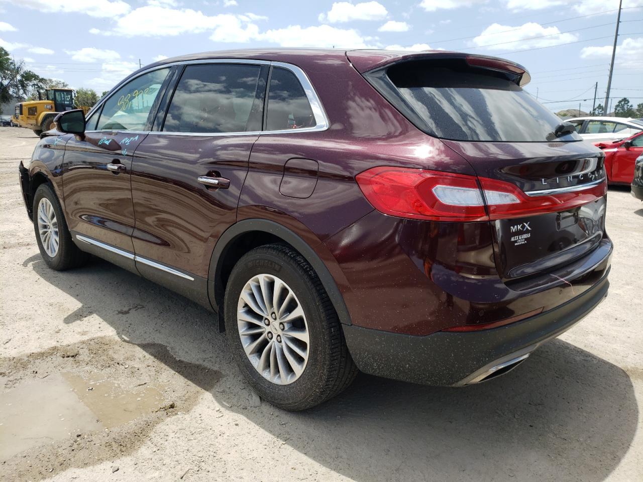 Photo 3 from auction – 2017 LINCOLN MKX SELECT with VIN 2LMPJ6KR5HBL46890