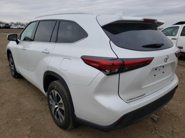 Photo 3 from auction – 2022 TOYOTA HIGHLANDER with VIN 5TDGZRBH9NS167747