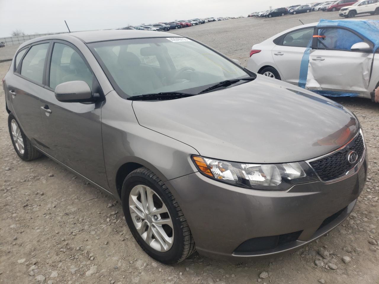 KIA FORTE EX 2012 with VIN KNAFU5A22C5568380 - Photo from auction