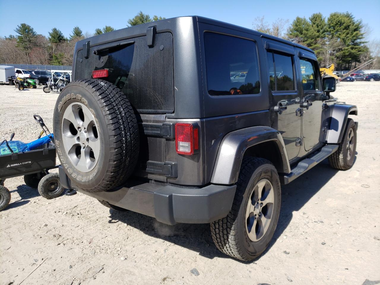 Photo 4 from auction – 2017 JEEP WRANGLER U with VIN 1C4BJWEG4HL706185