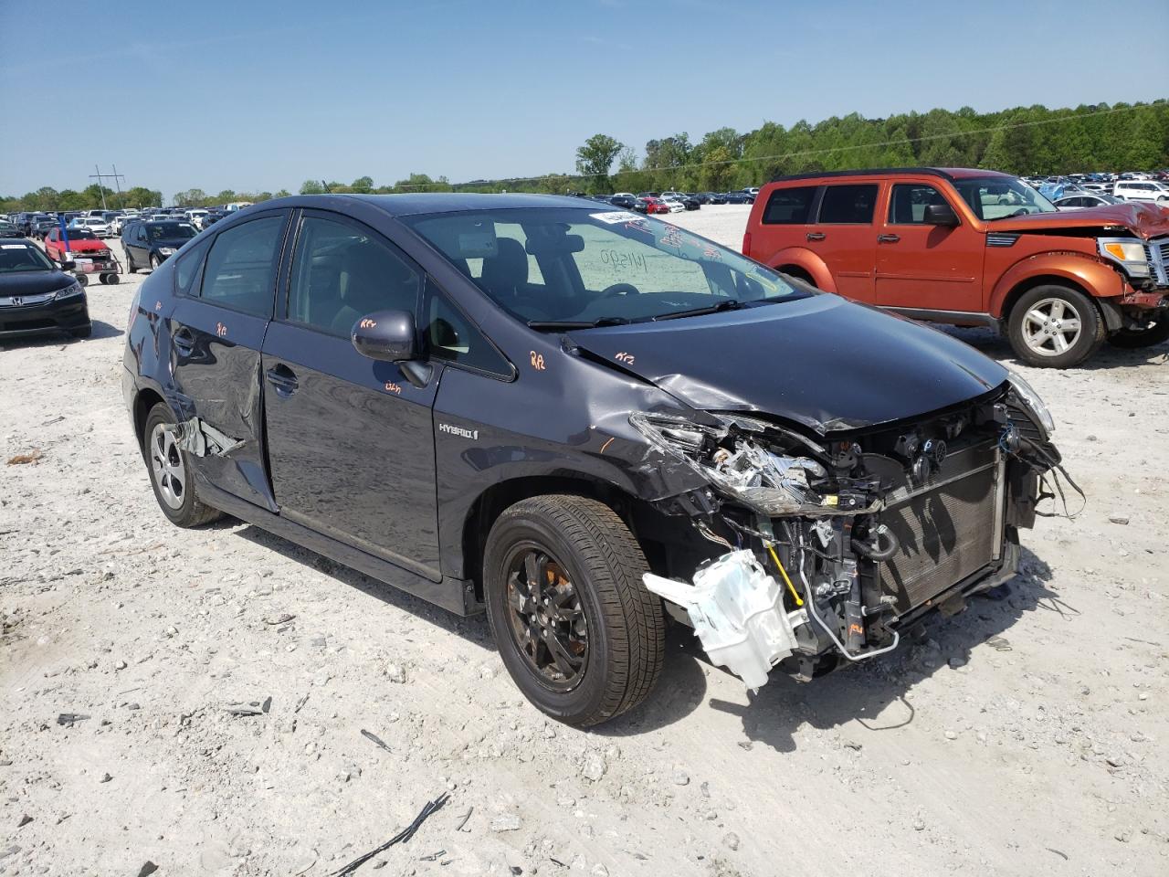 TOYOTA PRIUS 2014 with VIN JTDKN3DU0E0387133 - Photo from auction