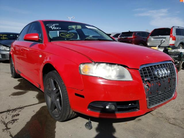 AUDI A4 2.0T QU 2008 with VIN WAUDF78E78A046551 - Photo from auction