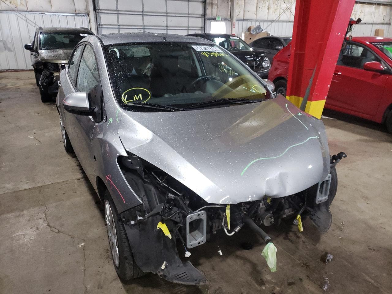 MAZDA MAZDA2 2012 with VIN JM1DE1KZXC0135821 - Photo from auction