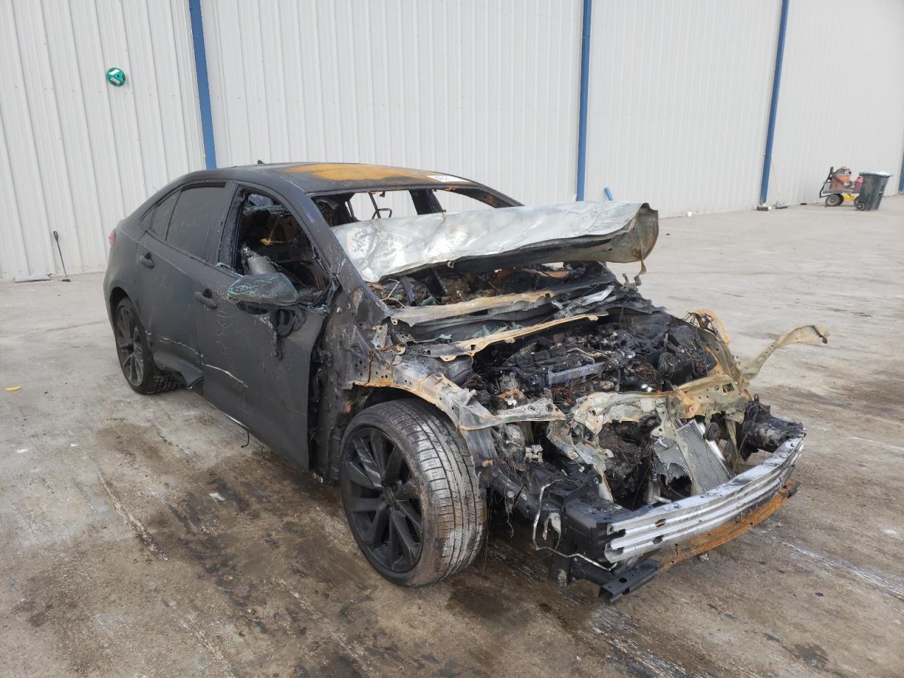 Photo 1 from auction – 2021 TOYOTA COROLLA SE with VIN 5YFS4MCE2MP091022