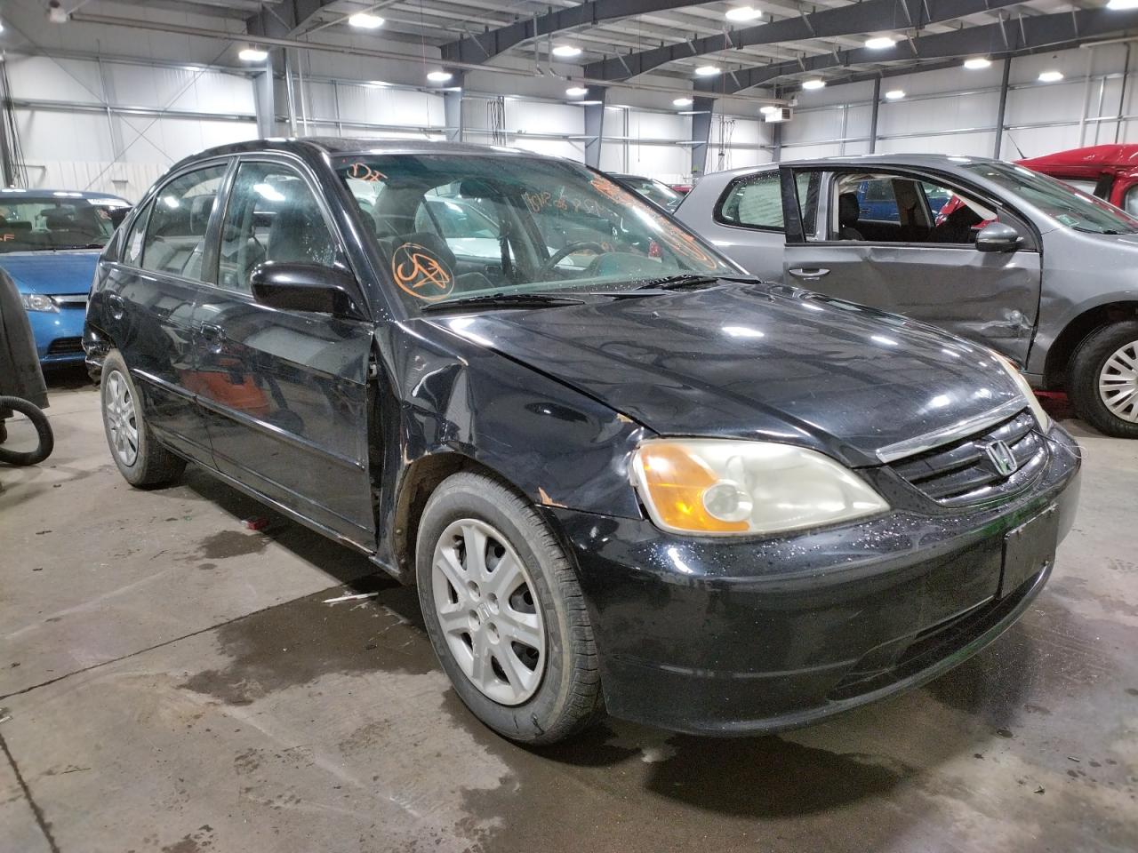 Photo 1 from auction – 2003 HONDA CIVIC EX with VIN 1HGES25743L022752