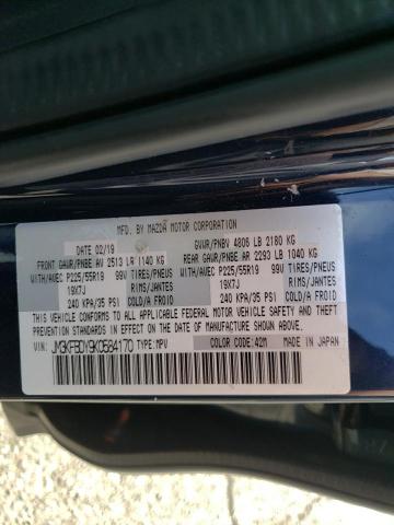 Photo 1 from auction – 2019 MAZDA CX-5 GRAND with VIN JM3KFBDY9K0584170