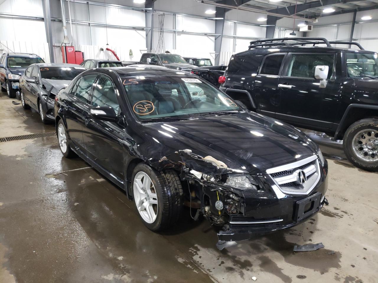 ACURA TL 2008 with VIN 19UUA66228A052425 - Photo from auction