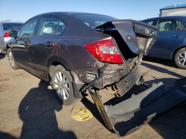 Photo 3 from auction – 2012 HONDA CIVIC with VIN 2HGFB2F89CH601163
