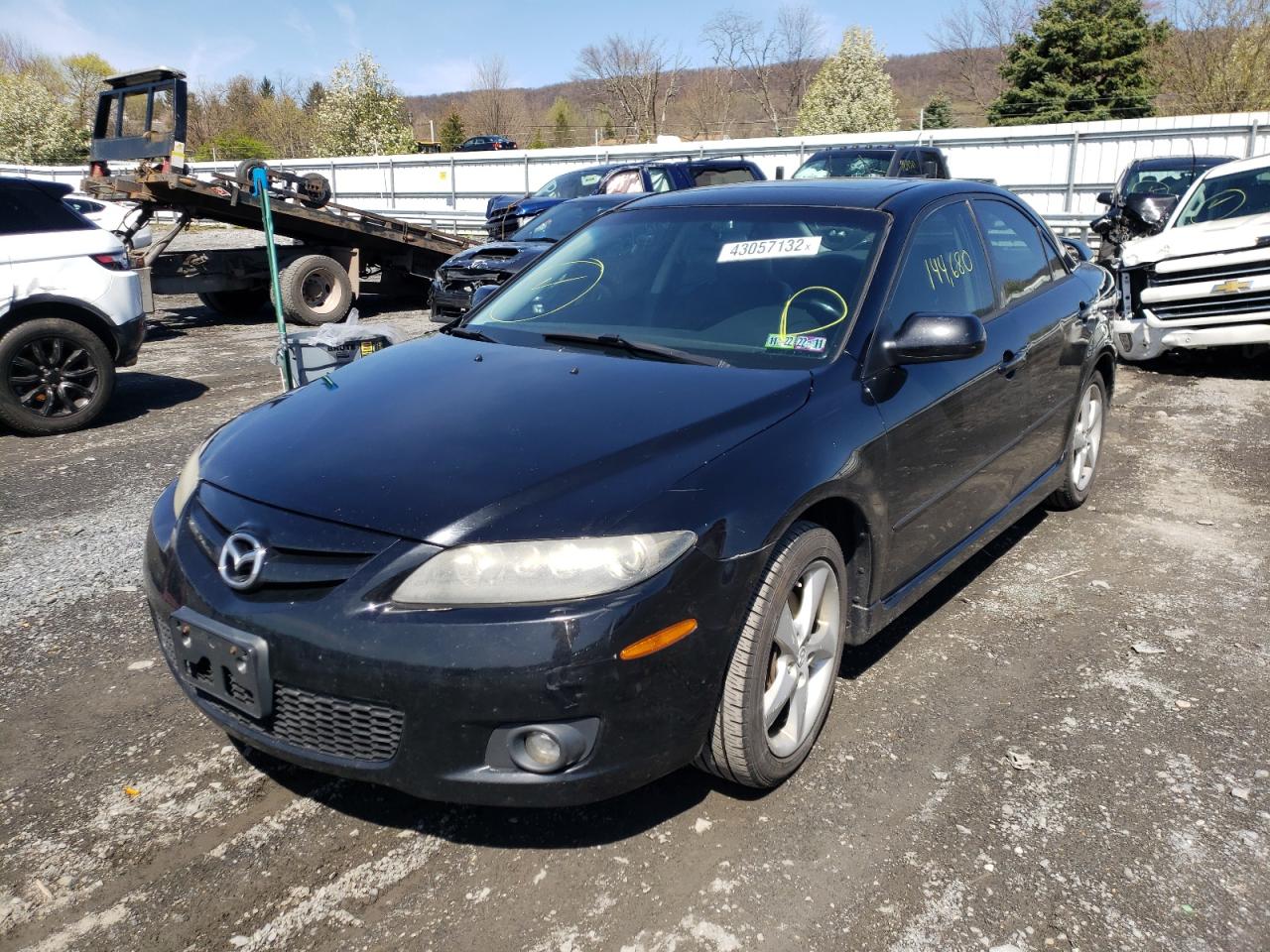 Photo 2 from auction – 2008 MAZDA 6 I with VIN 1YVHP80C985M25684