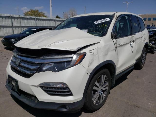 Photo 2 from auction – 2016 HONDA PILOT EX with VIN 5FNYF5H49GB035377