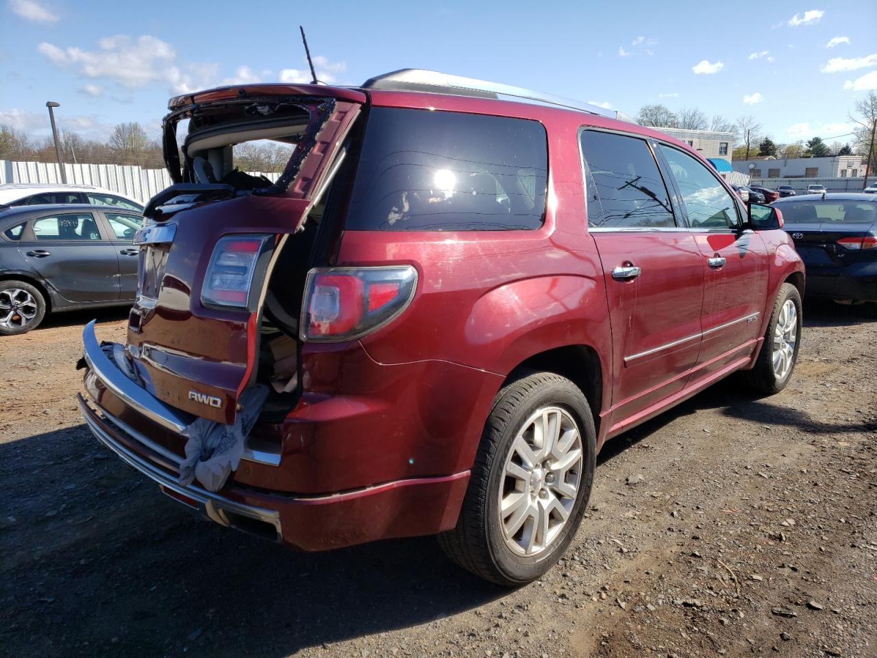 Photo 4 from auction – 2015 GMC ACADIA DEN with VIN 1GKKVTKD7FJ225566