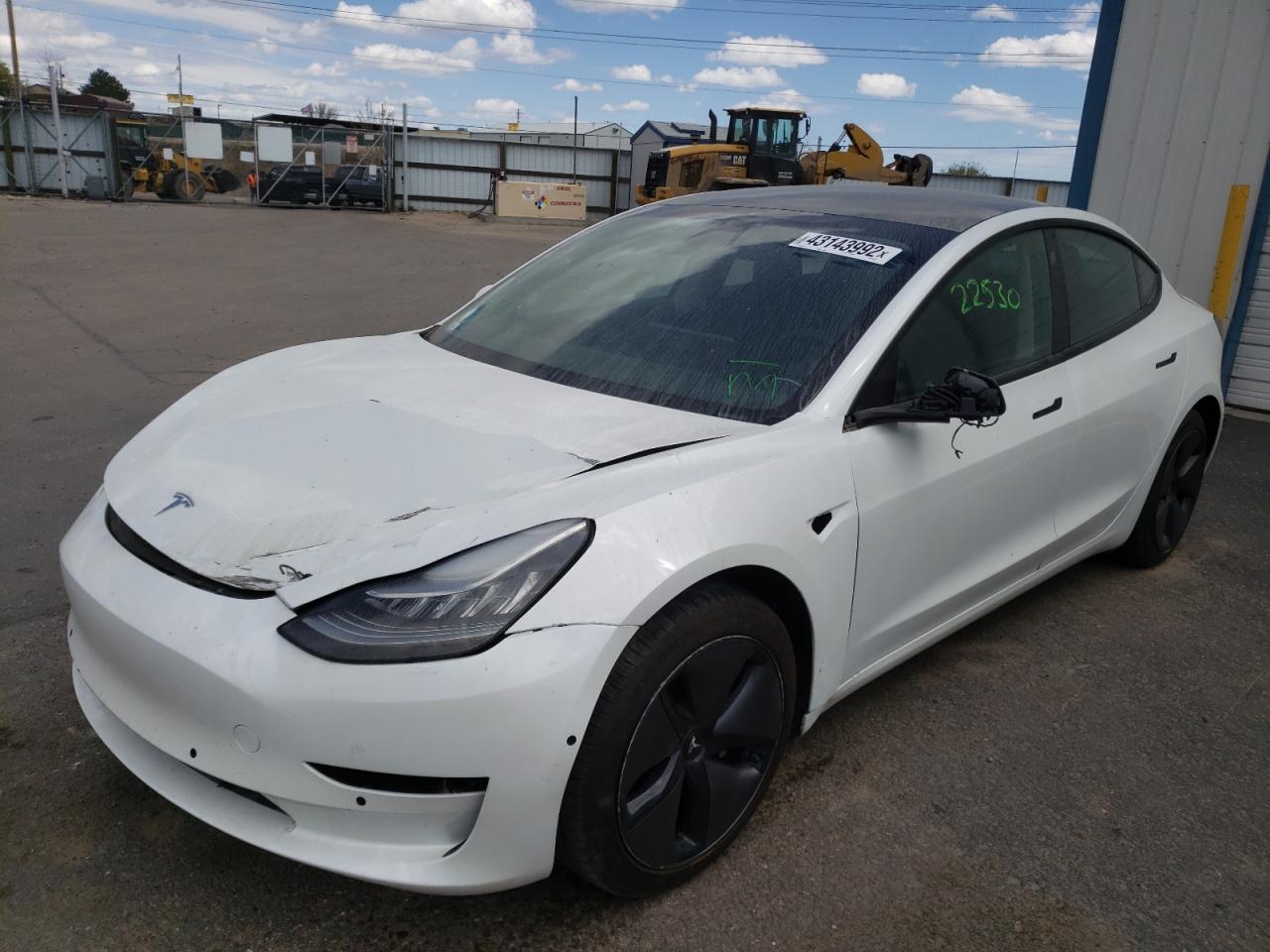 Photo 2 from auction – 2021 TESLA MODEL 3 with VIN 5YJ3E1EA5MF868072