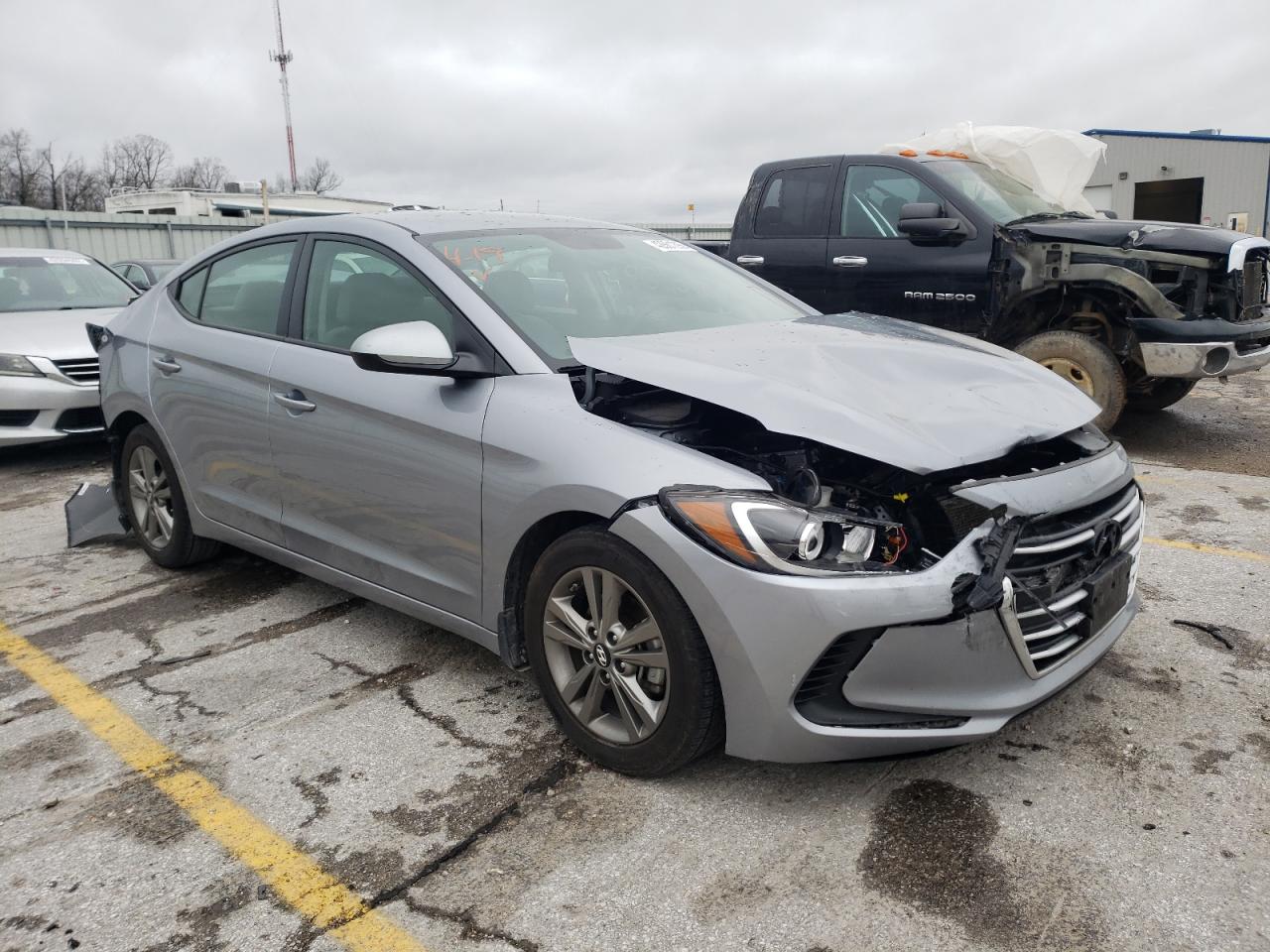 HYUNDAI ELANTRA SE 2017 with VIN 5NPD84LF4HH021997 - Photo from auction
