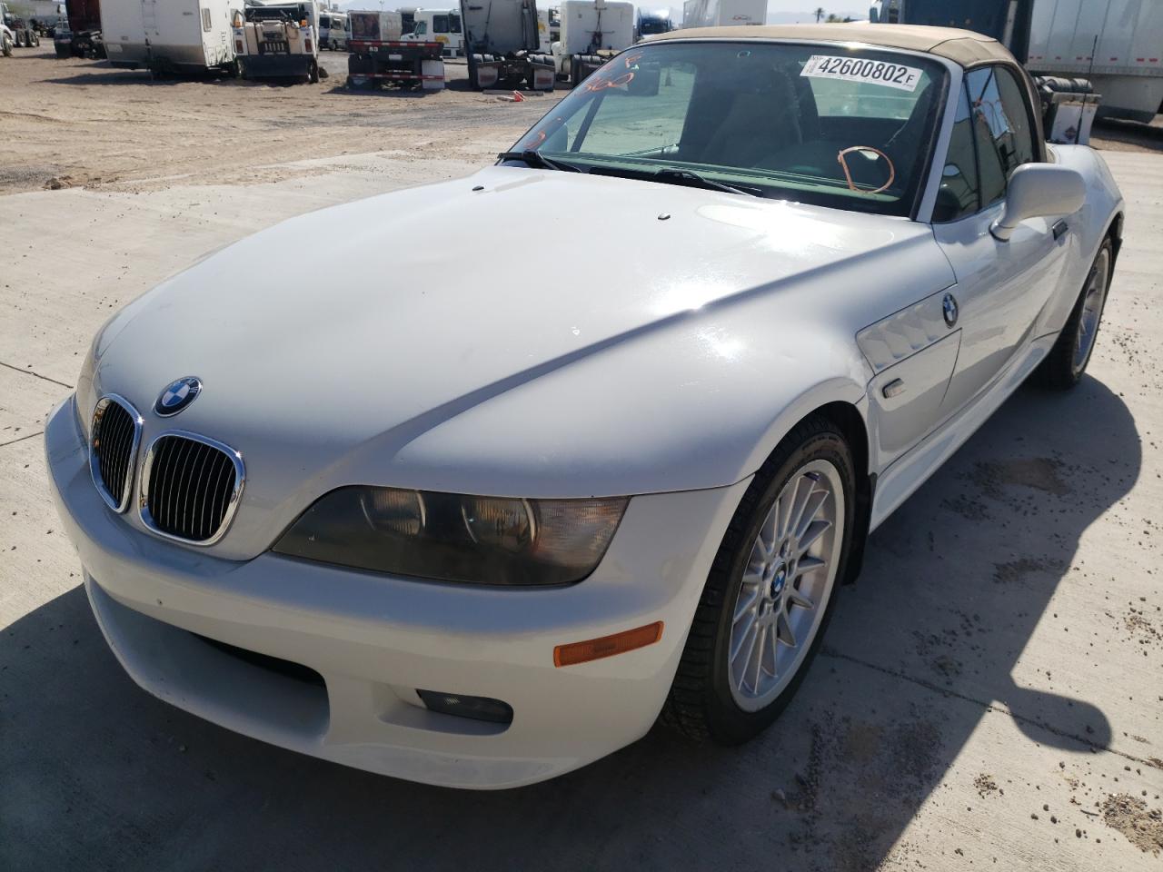 Photo 2 from auction – 2001 BMW Z3 3.0 with VIN WBACN53431LL46454