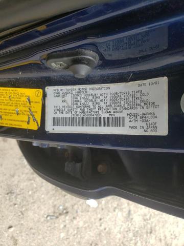 Photo 10 from auction – 2002 TOYOTA HIGHLANDER with VIN JTEHF21A520047205