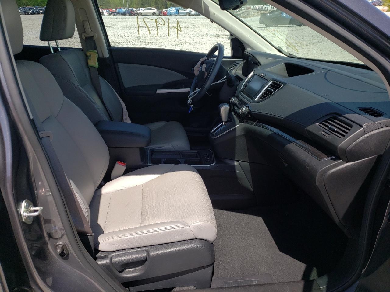 Photo 5 from auction – 2015 HONDA CR-V EXL with VIN 2HKRM3H78FH506380