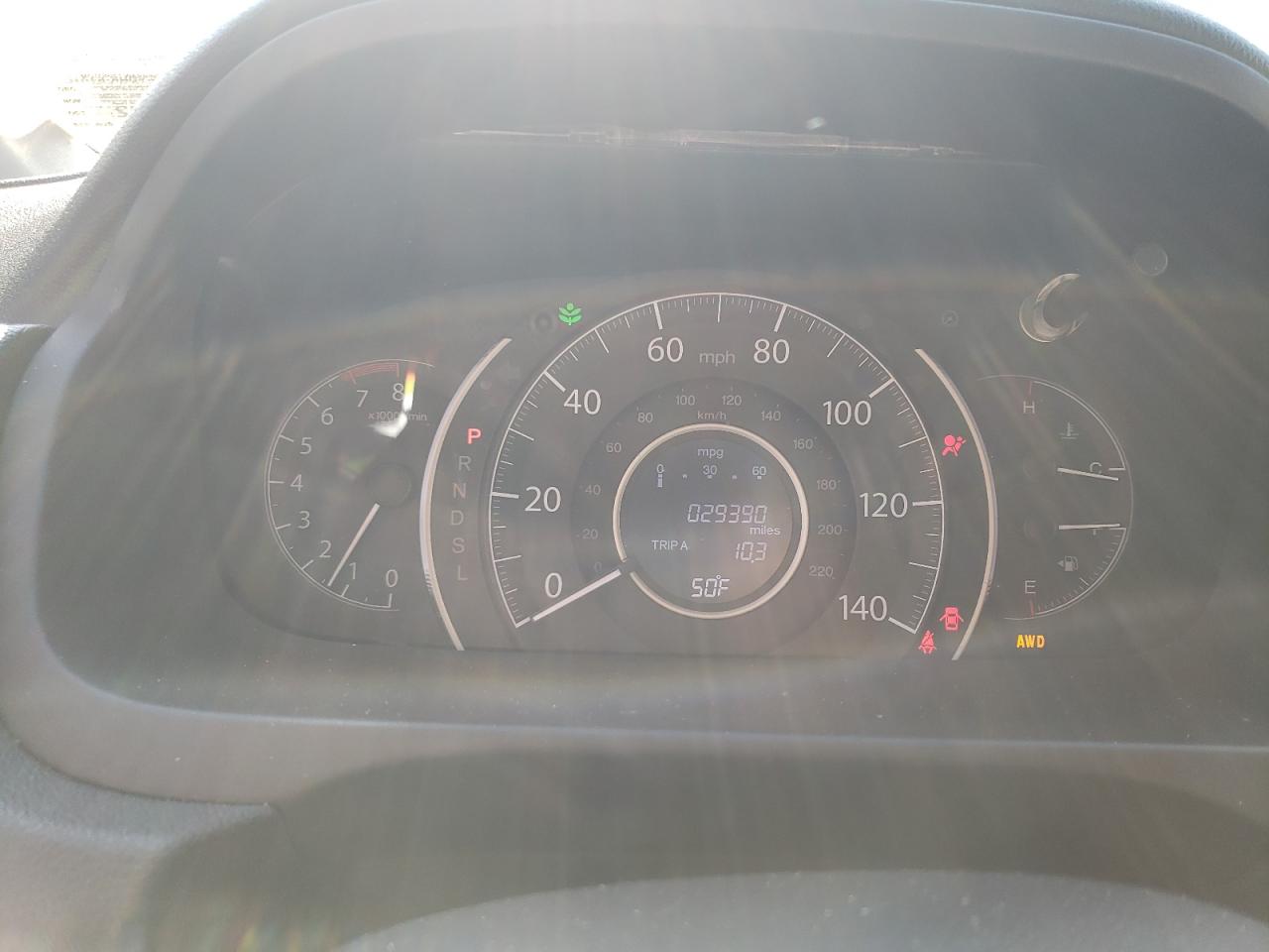 Photo 8 from auction – 2016 HONDA CR-V LX with VIN 5J6RM4H35GL069769