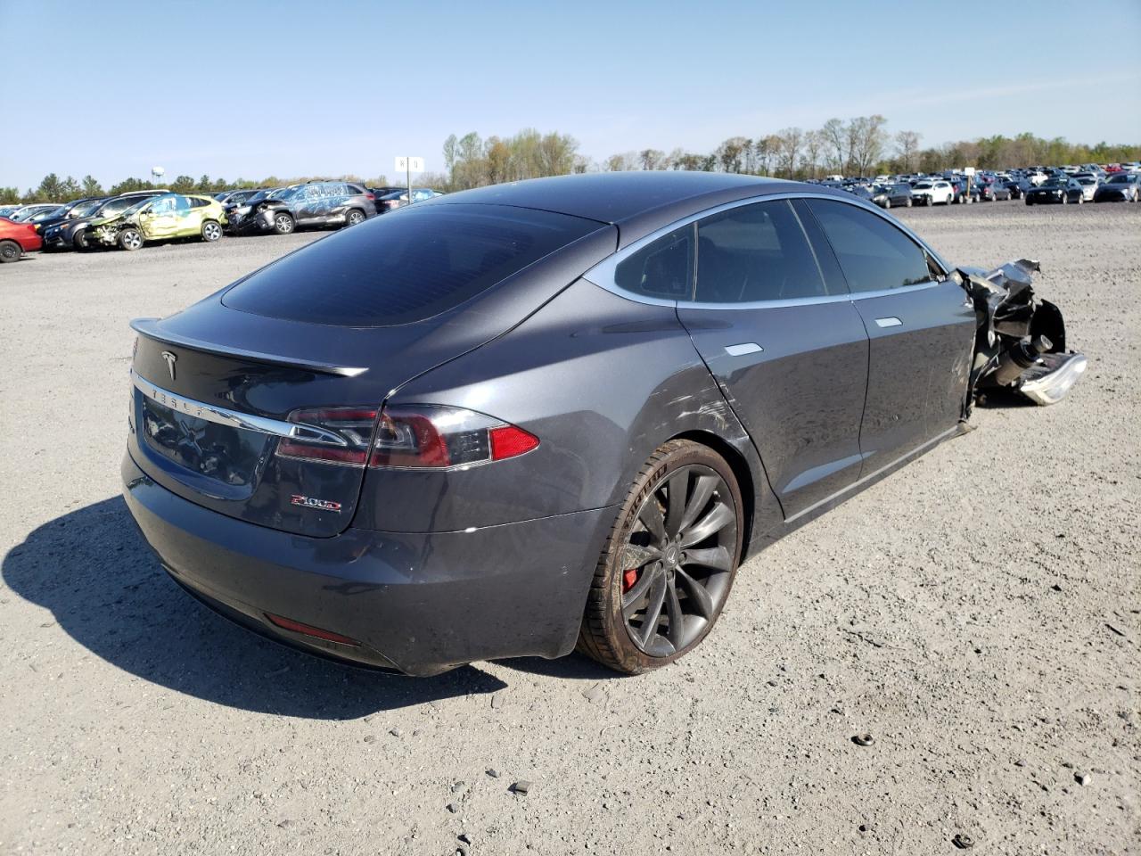 Photo 4 from auction – 2016 TESLA MODEL S with VIN 5YJSA1E4XGF159904