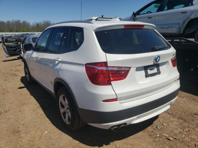 Photo 3 from auction – 2012 BMW X3 XDRIVE2 with VIN 5UXWX5C50CL724363