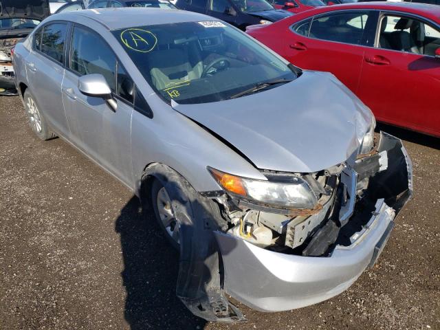 HONDA CIVIC LX 2012 with VIN 2HGFB2F41CH120093 - Photo from auction