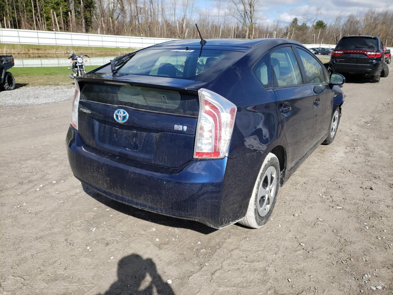 Photo 4 from auction – 2012 TOYOTA PRIUS with VIN JTDKN3DUXC1554332