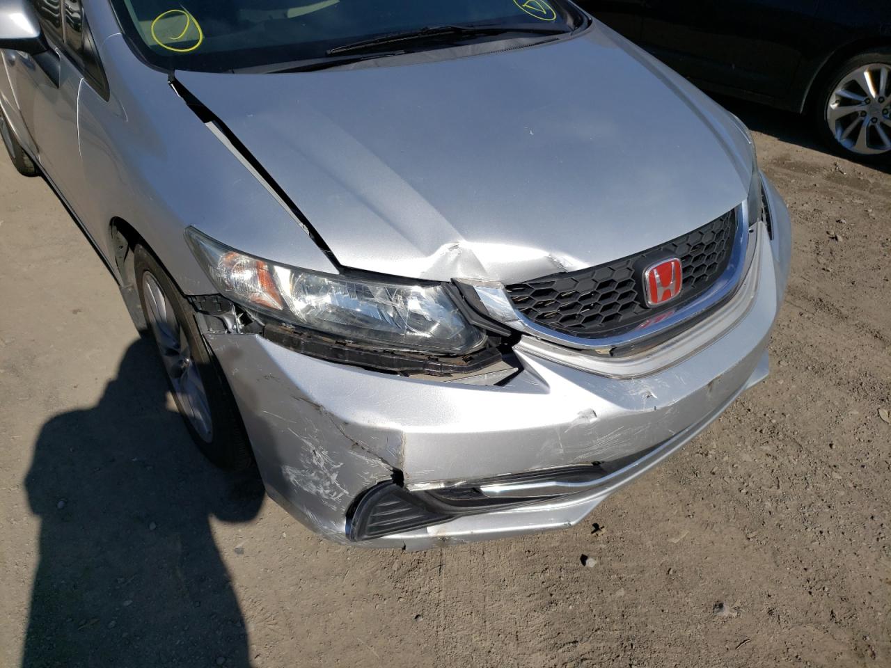 Photo 9 from auction – 2013 HONDA CIVIC LX with VIN 2HGFB2F53DH531490