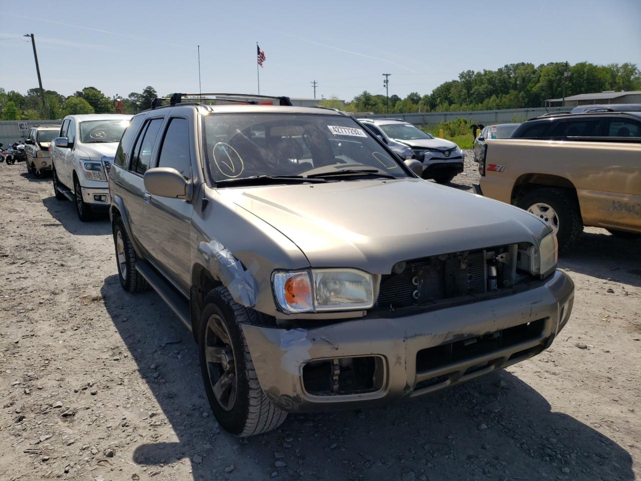 NISSAN PATHFINDER 2004 with VIN JN8DR09Y84W921227 - Photo from auction