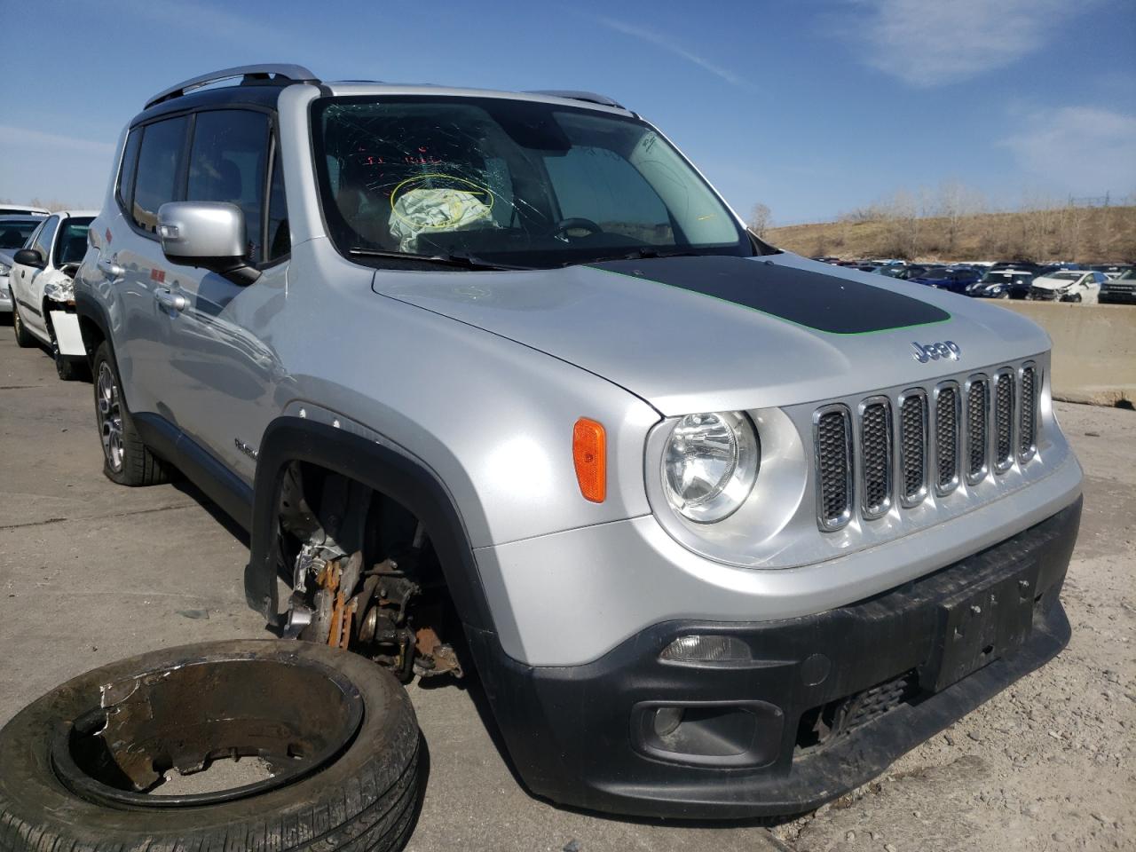 JEEP RENEGADE L 2015 with VIN ZACCJBDT0FPB54531 - Photo from auction