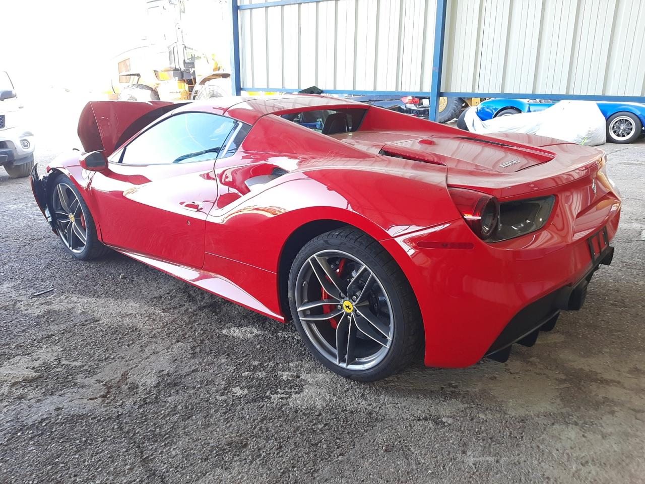 Photo 3 from auction – 2017 FERRARI 488 SPIDER with VIN ZFF80AMA5H0228410