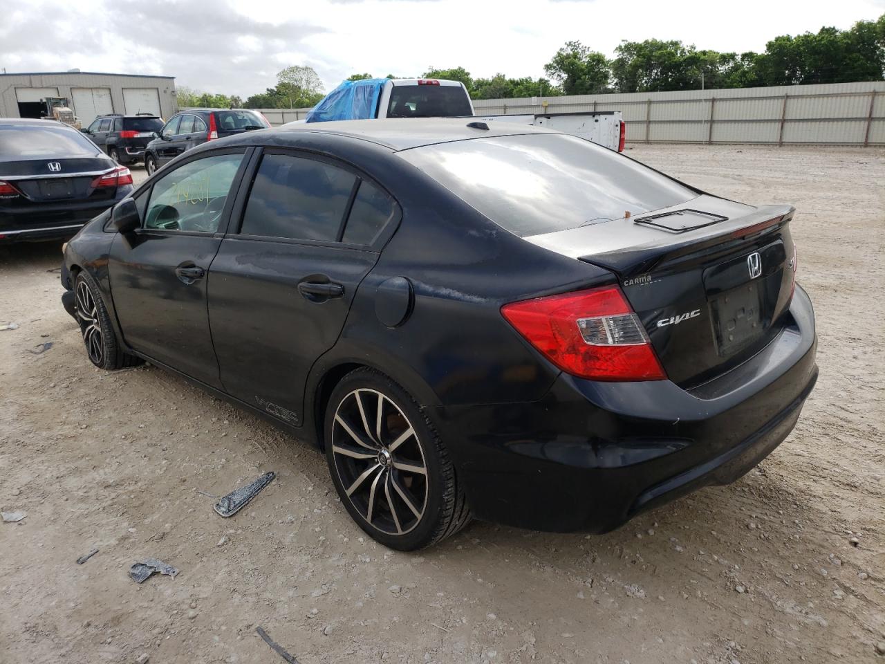 Photo 3 from auction – 2012 HONDA CIVIC SI with VIN 2HGFB6E56CH701543