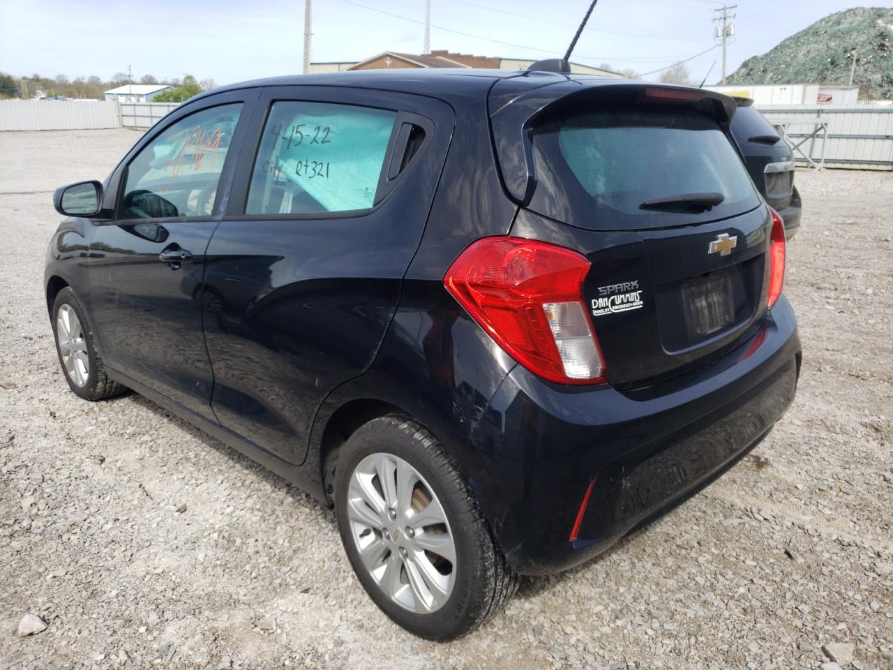 Photo 3 from auction – 2017 CHEVROLET SPARK 1LT with VIN KL8CD6SA6HC785685