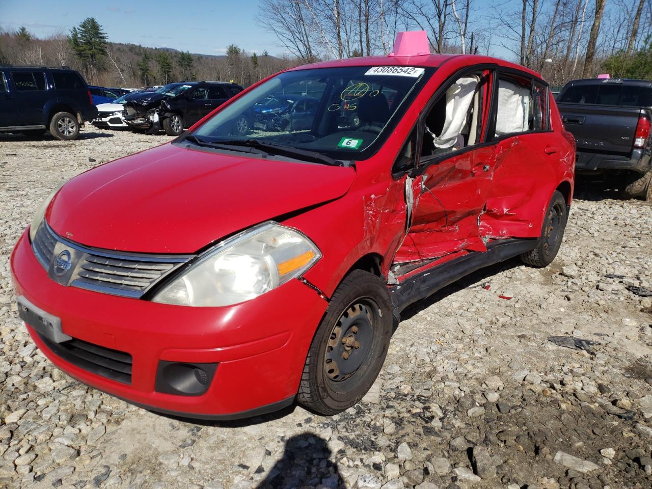 Photo 2 from auction – 2009 NISSAN VERSA S with VIN 3N1BC13E59L354273