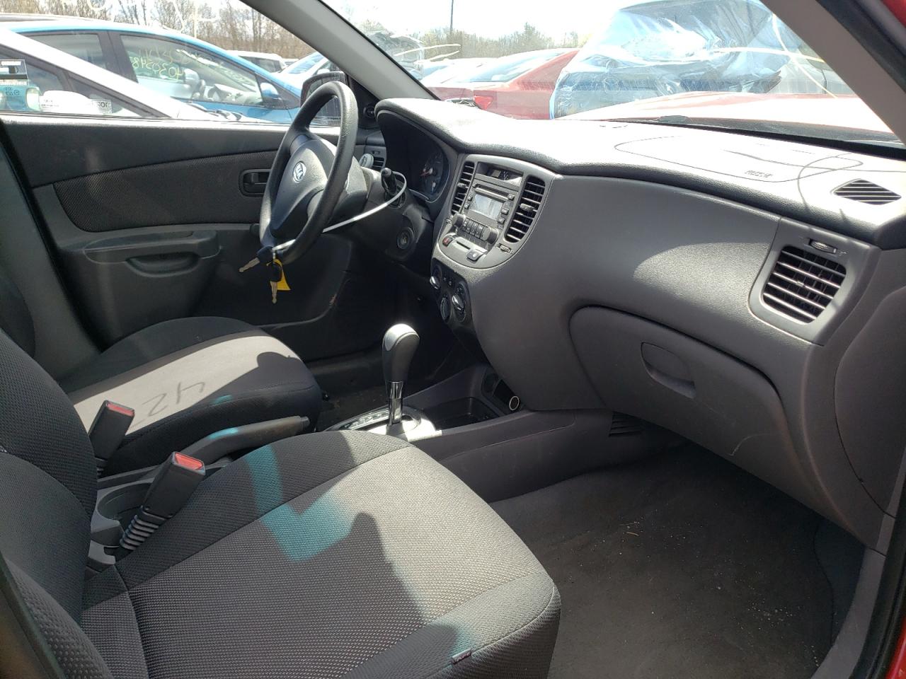 Photo 5 from auction – 2008 KIA RIO BASE with VIN KNADE123X86348684
