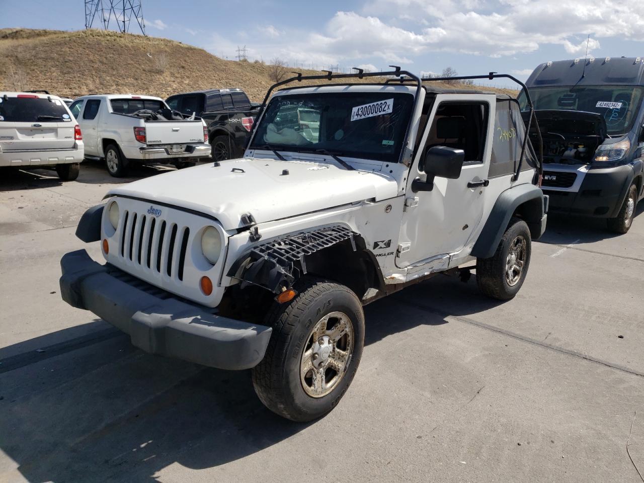 Photo 2 from auction – 2008 JEEP WRANGLER X with VIN 1J4FA24158L520219