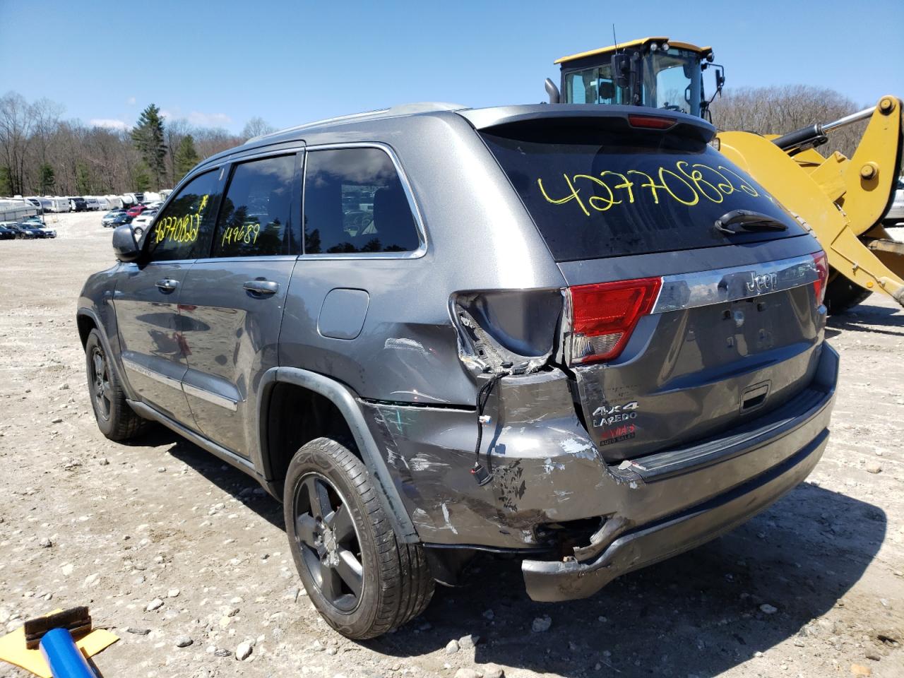 Photo 3 from auction – 2011 JEEP GRAND CHER with VIN 1J4RR4GG2BC690238