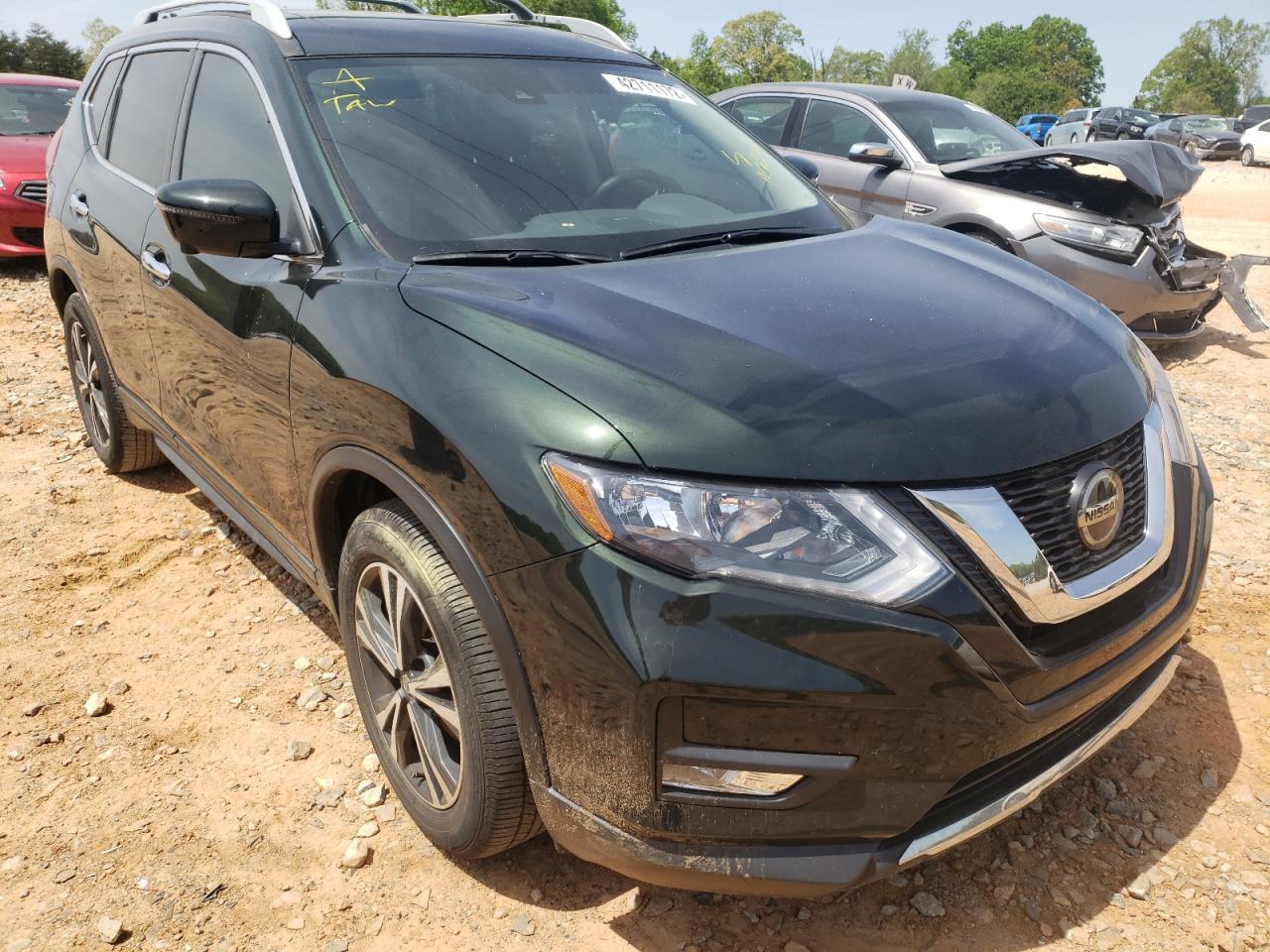 NISSAN ROGUE S 2020 with VIN 5N1AT2MT7LC748030 - Photo from auction
