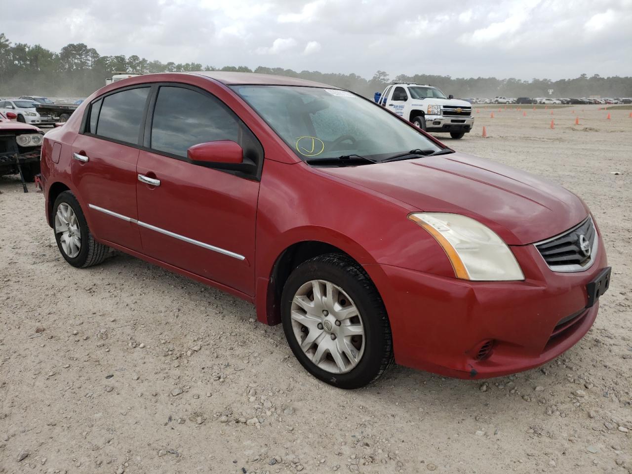 NISSAN SENTRA 2012 with VIN 3N1AB6AP1CL752880 - Photo from auction