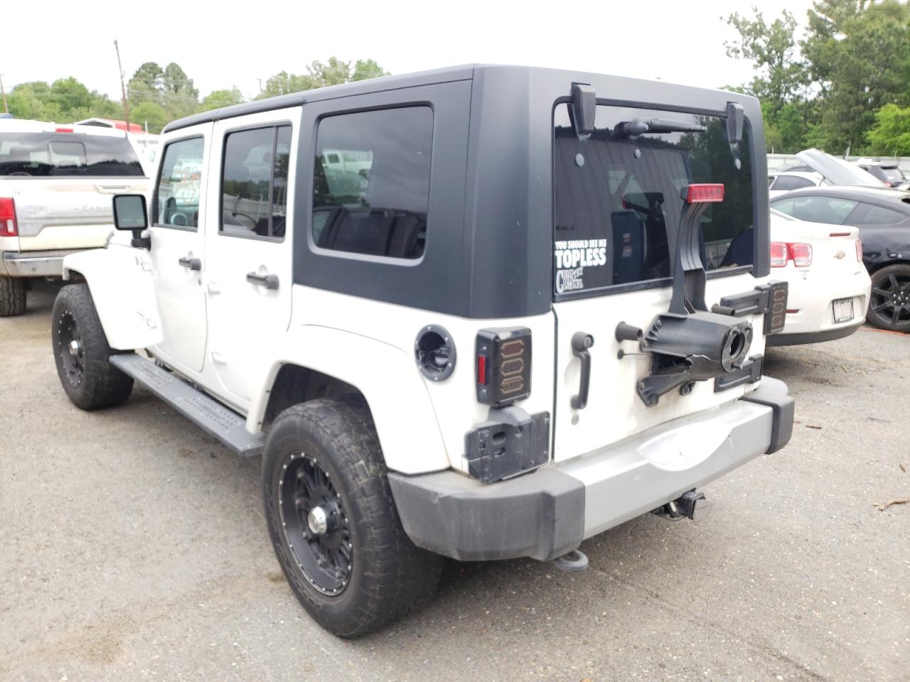 Photo 3 from auction – 2010 JEEP WRANGLER U with VIN 1J4BA5H12AL144885