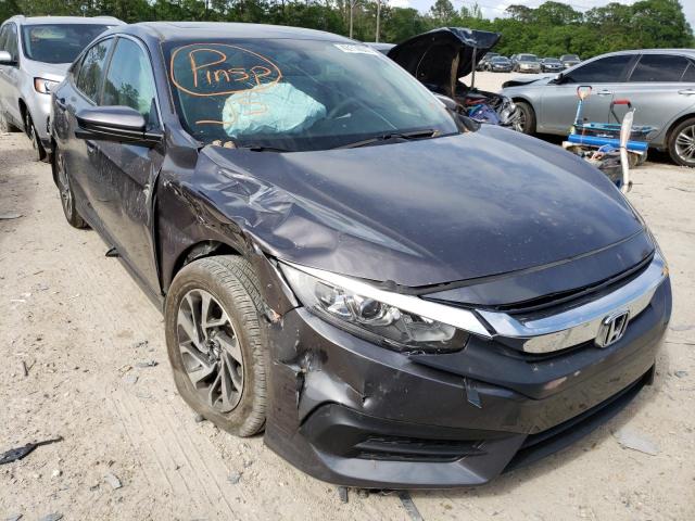 HONDA CIVIC EX 2017 with VIN 19XFC2F70HE003470 - Photo from auction