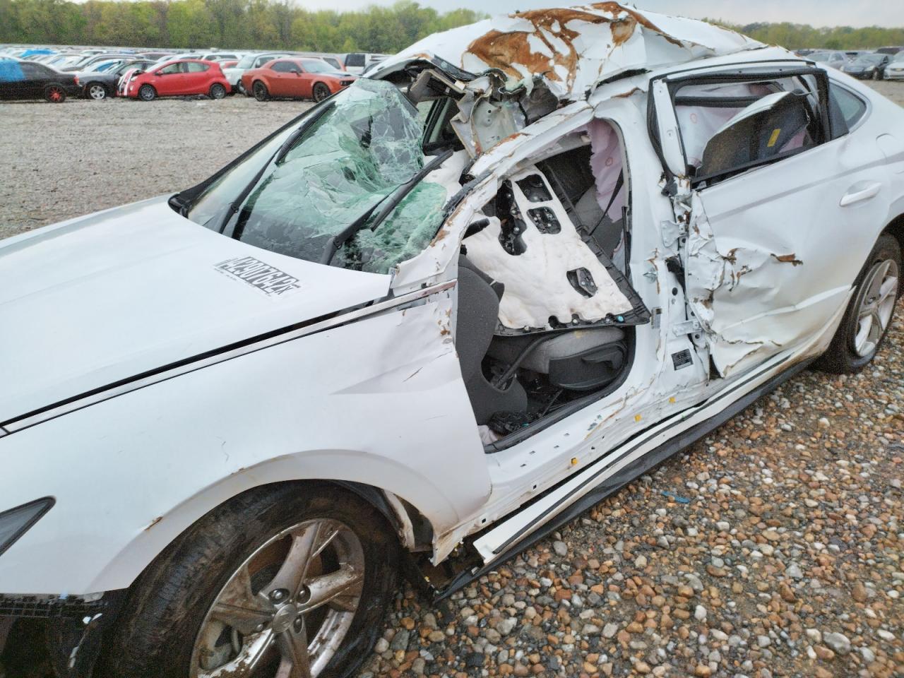 Photo 9 from auction – 2021 HYUNDAI SONATA SE with VIN 5NPEG4JA4MH105147