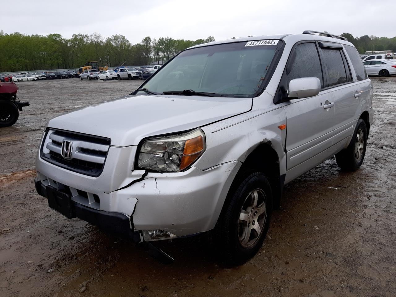 Photo 2 from auction – 2007 HONDA PILOT EXL with VIN 5FNYF28527B000882