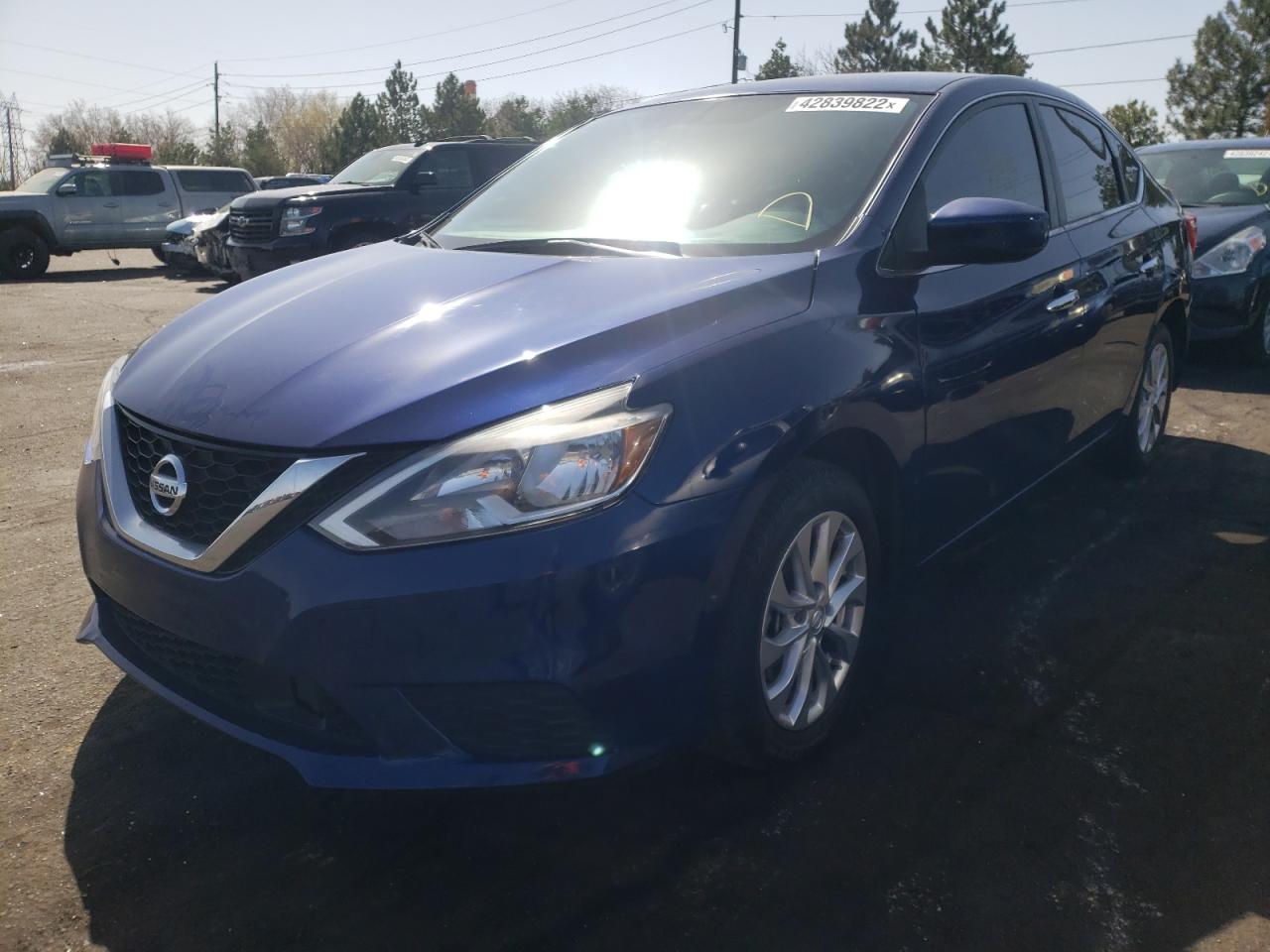 Photo 2 from auction – 2019 NISSAN SENTRA S with VIN 3N1AB7AP1KY391559