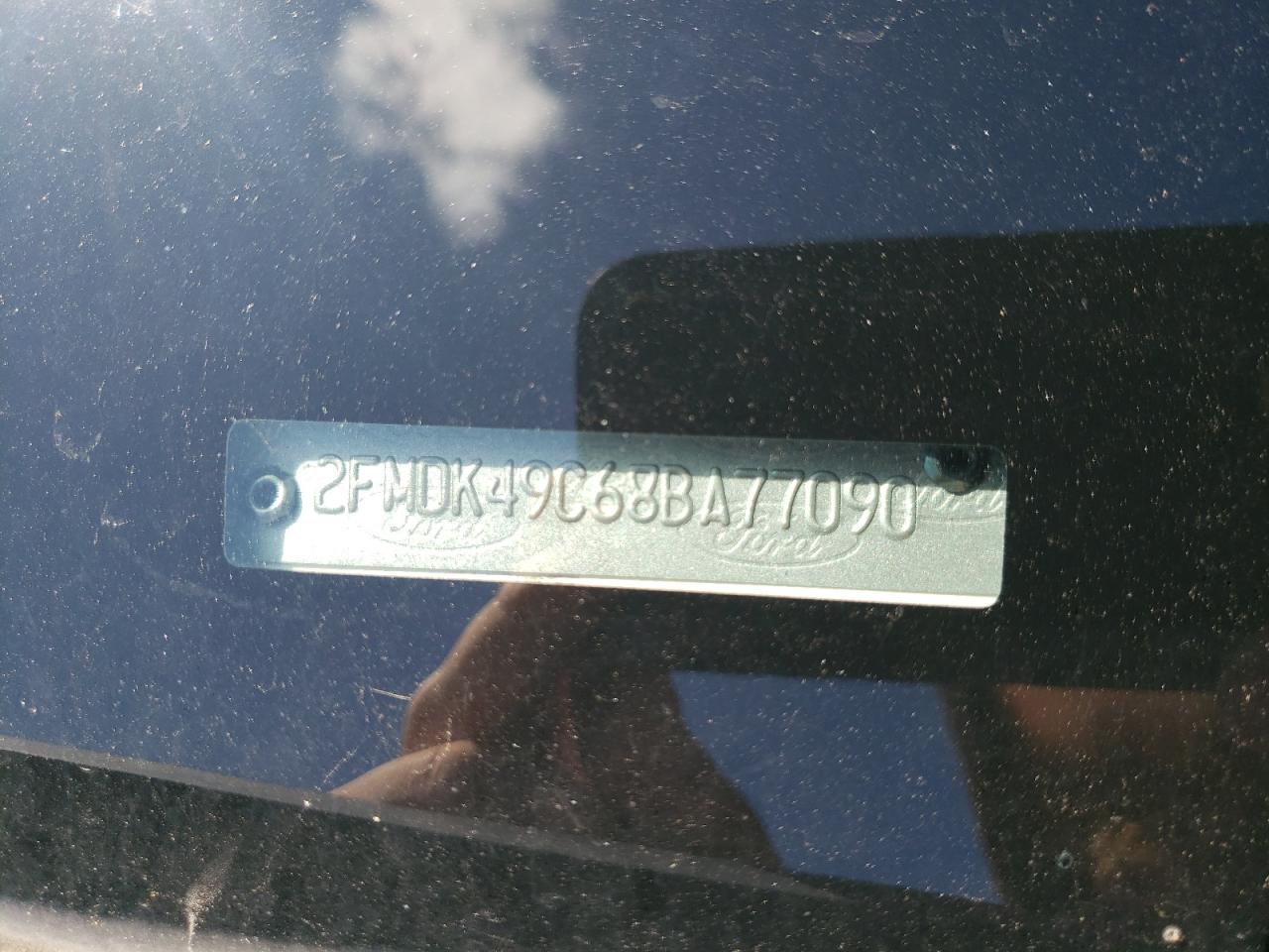Photo 10 from auction – 2008 FORD EDGE LIMIT with VIN 2FMDK49C68BA77090