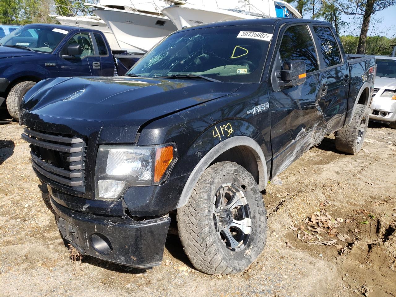 Photo 2 from auction – 2012 FORD F150 SUPER with VIN 1FTFW1EF0CFB90993