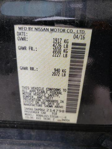 Photo 10 from auction – 2016 NISSAN ALTIMA 2.5 with VIN 1N4AL3AP0GC214798