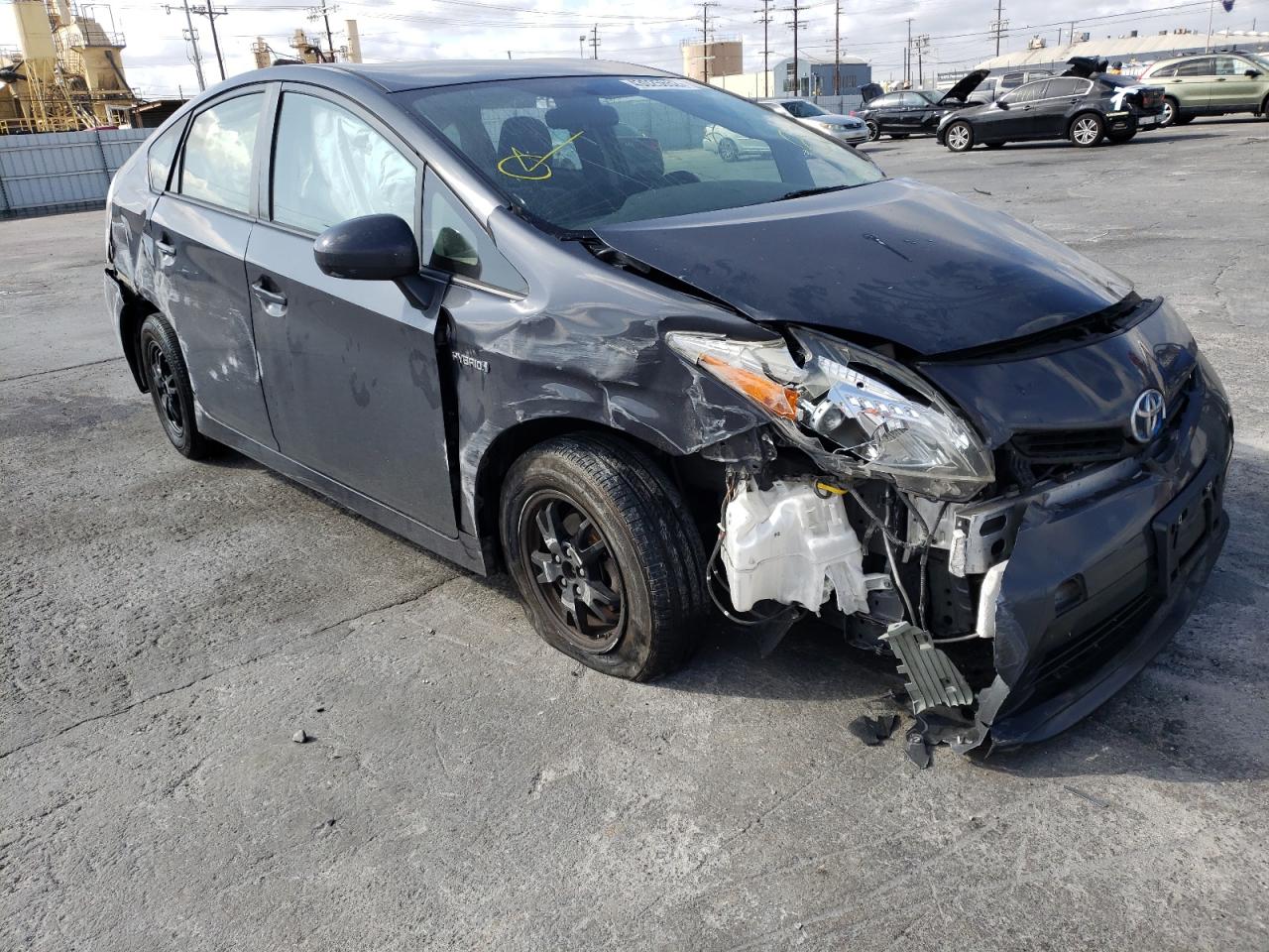 TOYOTA PRIUS 2014 with VIN JTDKN3DU7E0362536 - Photo from auction