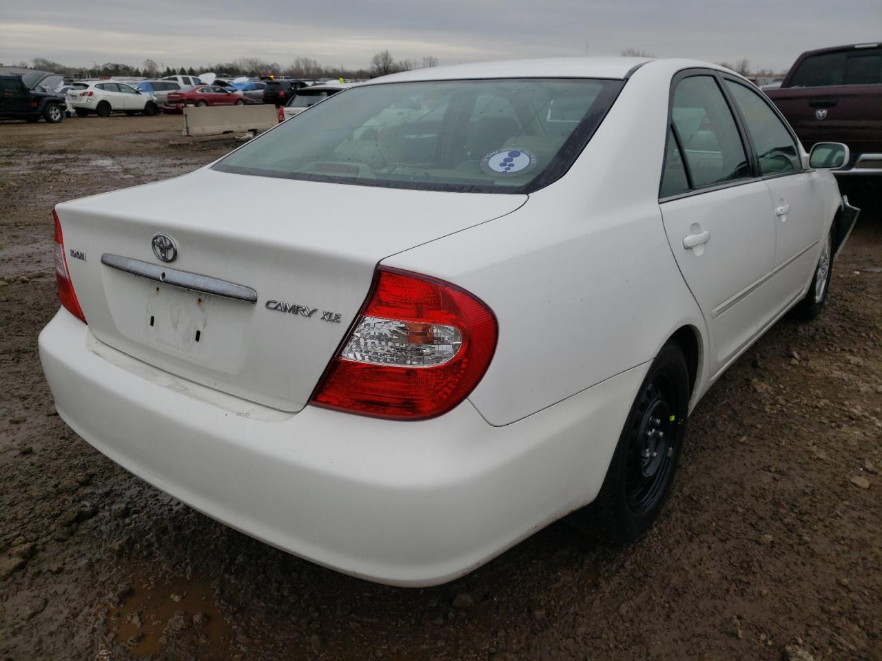 Photo 4 from auction – 2004 TOYOTA CAMRY LE with VIN 4T1BE30K24U372592